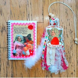 Dolly Parton Bible Journal and Bible Tassel Bookmark Bundle